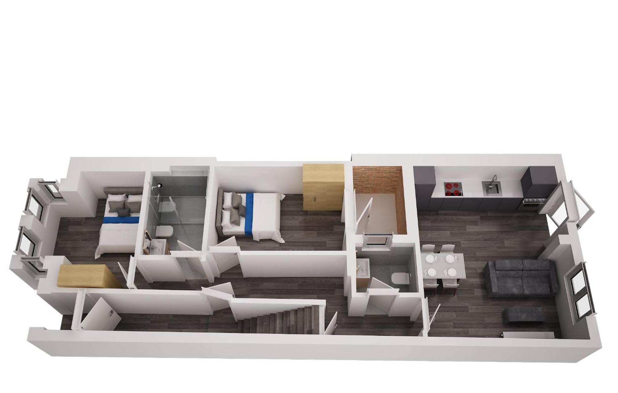 Stylish 2-Bed Flat In The Heart Of West Hampstead Apartment London Bagian luar foto